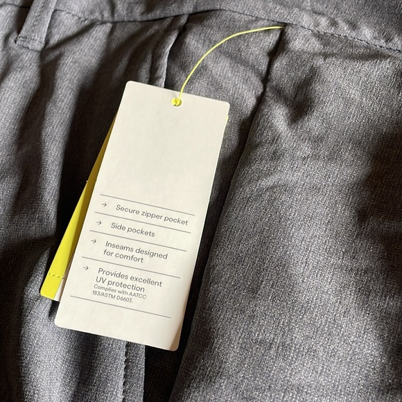 All In Motion Golf Shorts 8" - Heather Gray - Picture 6 of 8